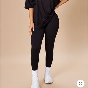 Fashion Nova Sleek Black Leggings